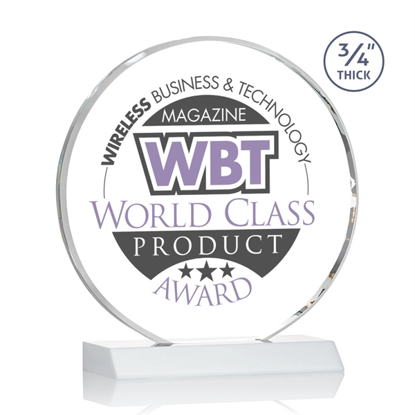 The Blackpool Award features a Starfire Crystal disc mounted on a... from ASI 84592 St Regis Group / St Regis
