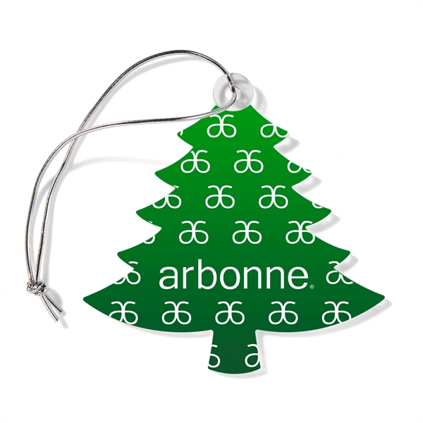 A USA-Made clear acrylic ornament in the shape of a tree,... from ASI 46170 Compass Industries Inc