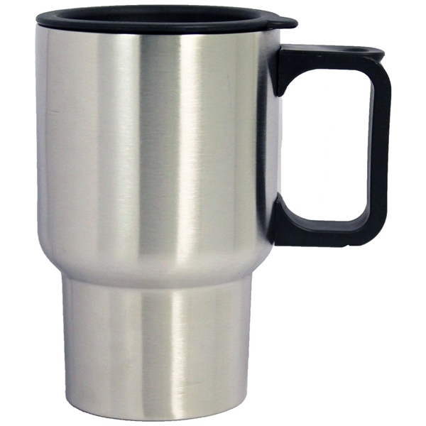 Stainless steel 14 oz. travel mug.... from ASI 36988 Artek USA Inc