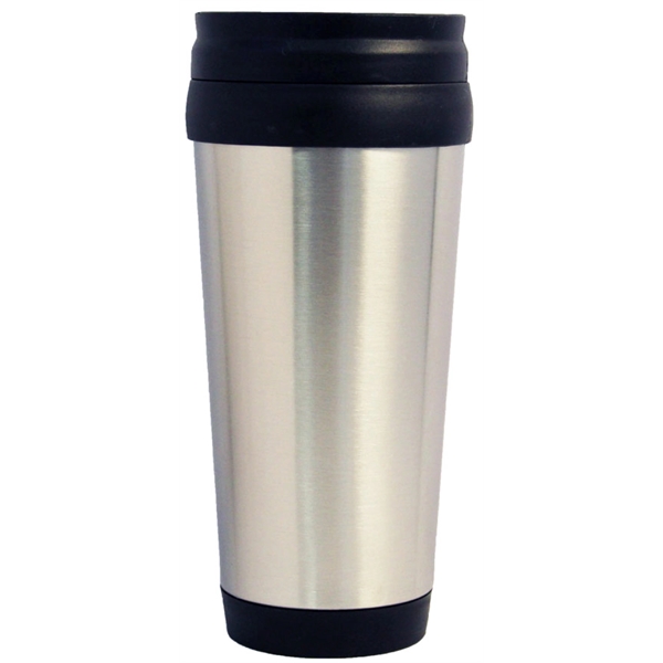 Stainless steel travel mug with plastic interior.... from ASI 36988 Artek USA Inc / Artek™