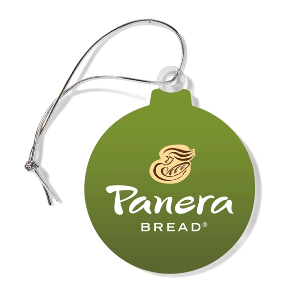 A USA-Made clear acrylic ornament in the shape of a ball,... from ASI 46170 Compass Industries Inc