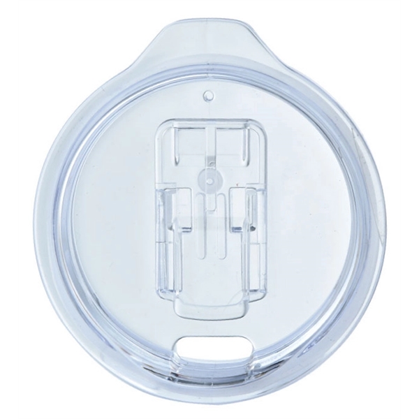 12 Oz. Stainless steel vacuum desk mug with handle, blue, white... from ASI 36988 Artek USA Inc