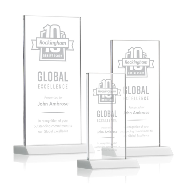 The statuesque Bolton Award features an exquisite Starfire Crystal mounted upright... from ASI 84592 St Regis Group / St Regis