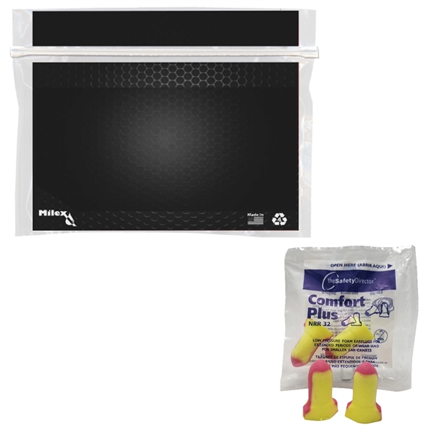 Cordless earplugs with a waterproof bag.... from ASI 84514 Safety Made