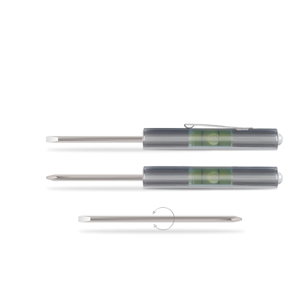Reversible Blade Screwdriver.  Slotted Size 0.13" and Phillips Head Size... from ASI 34040 Alexander Mfg Co