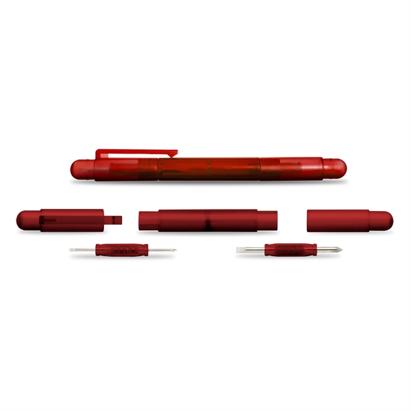 Handy mini-bit screwdriver. Two sizes of dual-ended bits: #00 and #0... from ASI 34040 Alexander Mfg Co