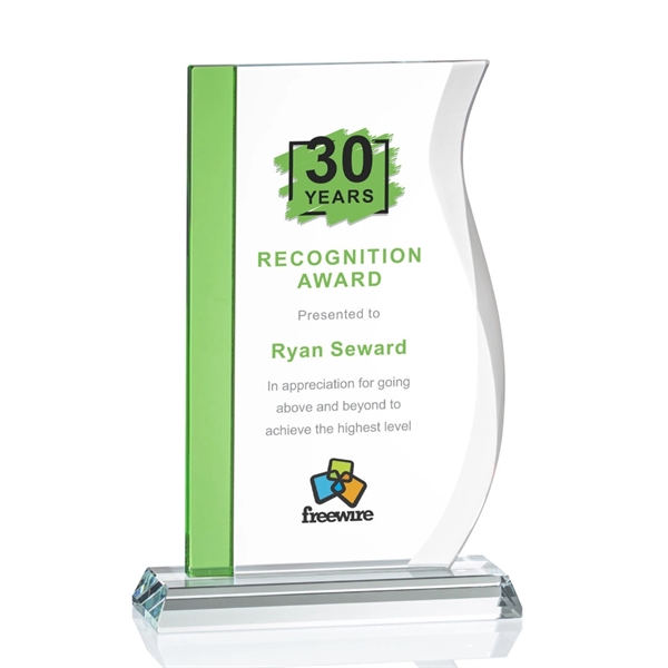 Beautiful contrast between the straight edge Green accent and its S-curved... from ASI 84592 St Regis Group / St Regis