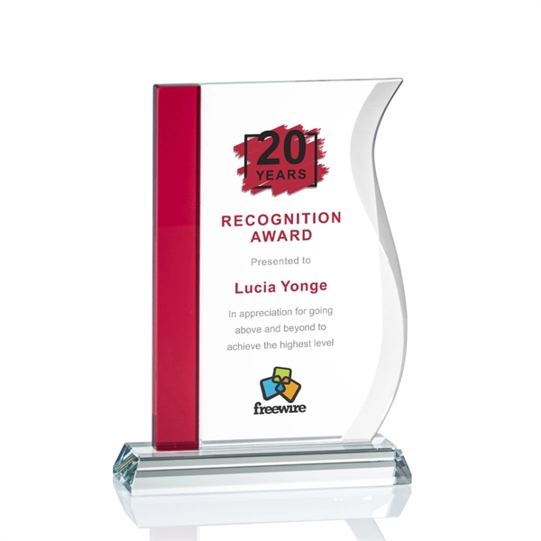 Beautiful contrast between the straight edge Red accent and its S-curved... from ASI 84592 St Regis Group / St Regis