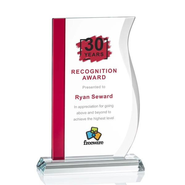 Beautiful contrast between the straight edge Red accent and its S-curved... from ASI 84592 St Regis Group / St Regis