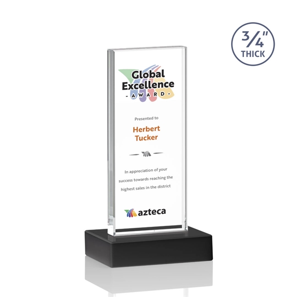 The Holmes Award features a Starfire Crystal mounted on a 0.75"... from ASI 84592 St Regis Group / St Regis