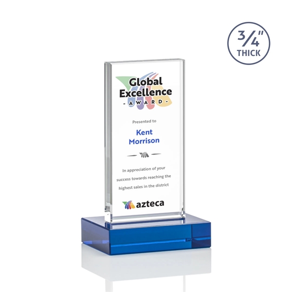 The Holmes Award features a Starfire Crystal mounted on a 0.75"... from ASI 84592 St Regis Group / St Regis