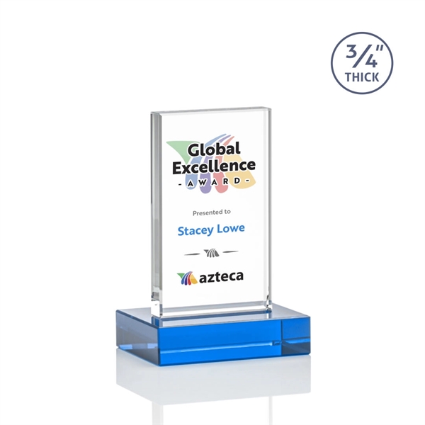 The Holmes Award features a Starfire Crystal mounted on a 0.75"... from ASI 84592 St Regis Group / St Regis