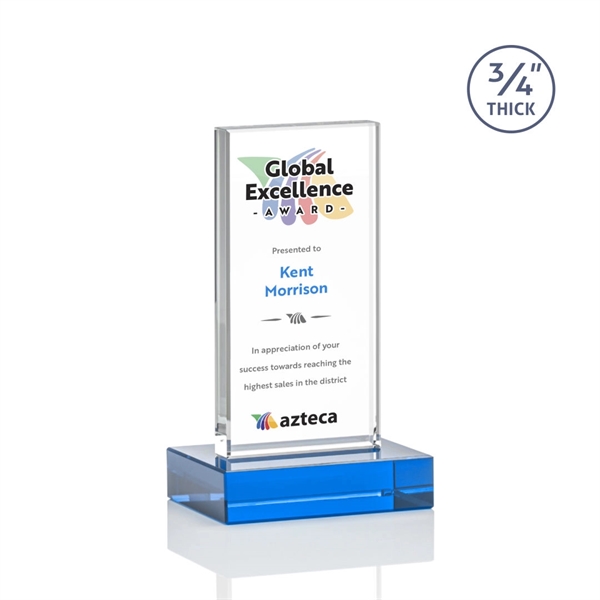 The Holmes Award features a Starfire Crystal mounted on a 0.75"... from ASI 84592 St Regis Group / St Regis