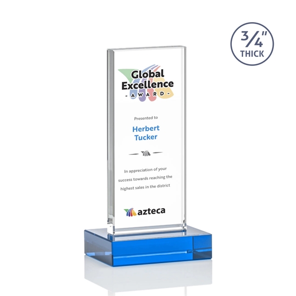 The Holmes Award features a Starfire Crystal mounted on a 0.75"... from ASI 84592 St Regis Group / St Regis