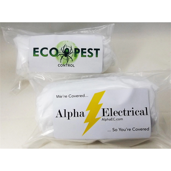 SMS, "Spunbound" Non-woven Shoe Covers - PromoPacks 10-count (5 pair)... from ASI 31490 Admatch Corporation