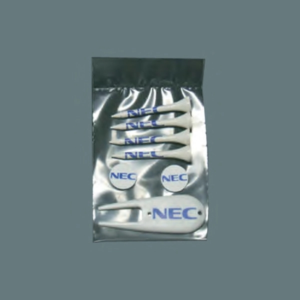 Golf sets with 4 color message card with tees and markers.... from ASI 63500 Jomar Industries Inc / Tee Line