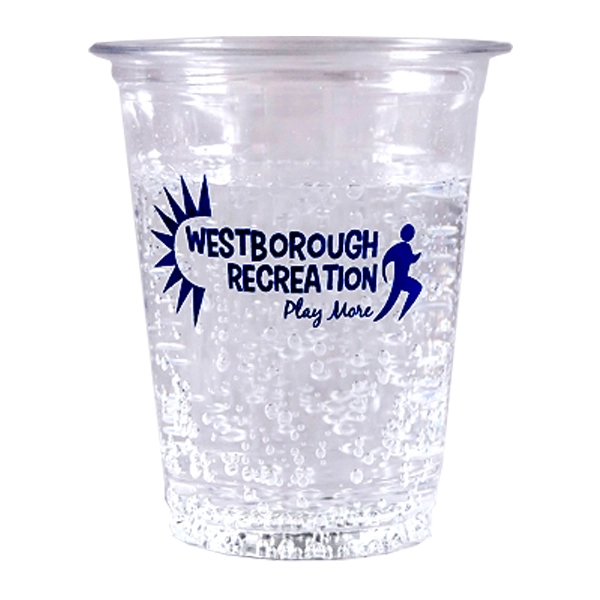 12oz. Disposable soft plastic clear cup.... from ASI 35745 American Zebra Line/AZL