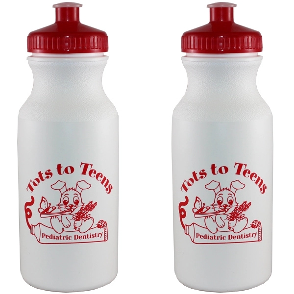 20 oz. sports bottle with 53mm push / pull lid.... from ASI 35745 American Zebra Line/AZL
