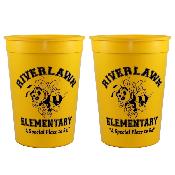 12 oz. tall smooth stadium cup.... from ASI 35745 American Zebra Line/AZL