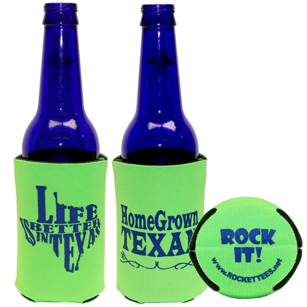 1/8" High density, cloth laminated open-cell scuba foam bottle holder.... from ASI 35745 American Zebra Line/AZL