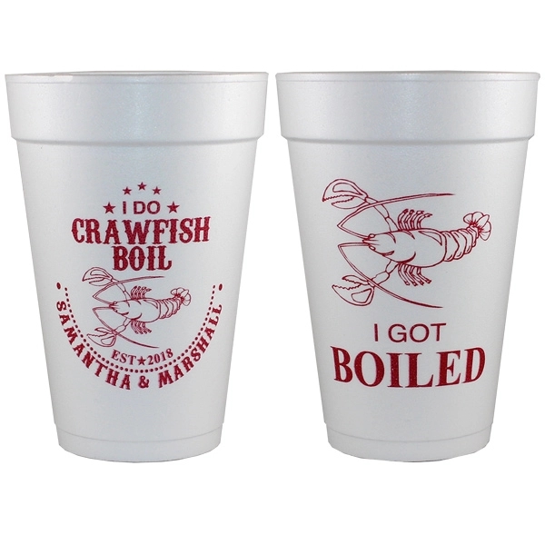 White foam cup.... from ASI 35745 American Zebra Line/AZL