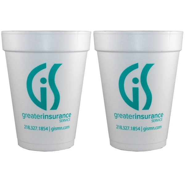 White foam cup.... from ASI 35745 American Zebra Line/AZL