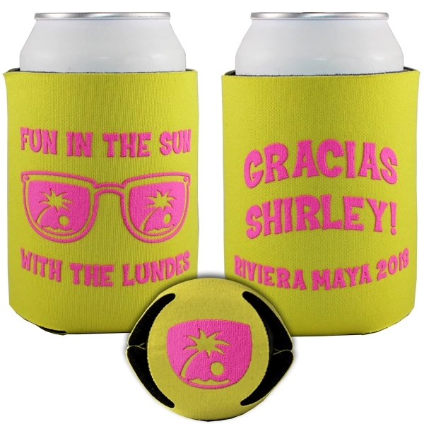 1/8" Premium density foam beverage holder... from ASI 35745 American Zebra Line/AZL