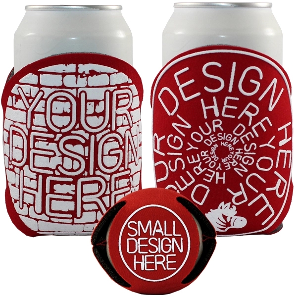 Beverage Holder.1/8" High density, cloth laminated open-cell foam.... from ASI 35745 American Zebra Line/AZL