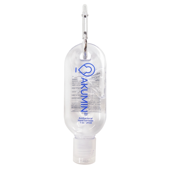 Tottle bottle antibacterial hand sanitizer gel in translucent tottle bottle.... from ASI 90807 Tekweld