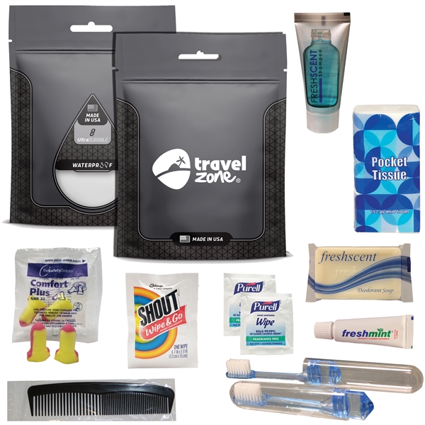 Travel kit with a bag.... from ASI 84514 Safety Made