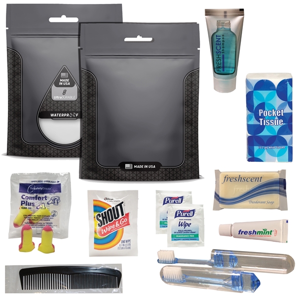 Travel kit with a bag.... from ASI 84514 Safety Made