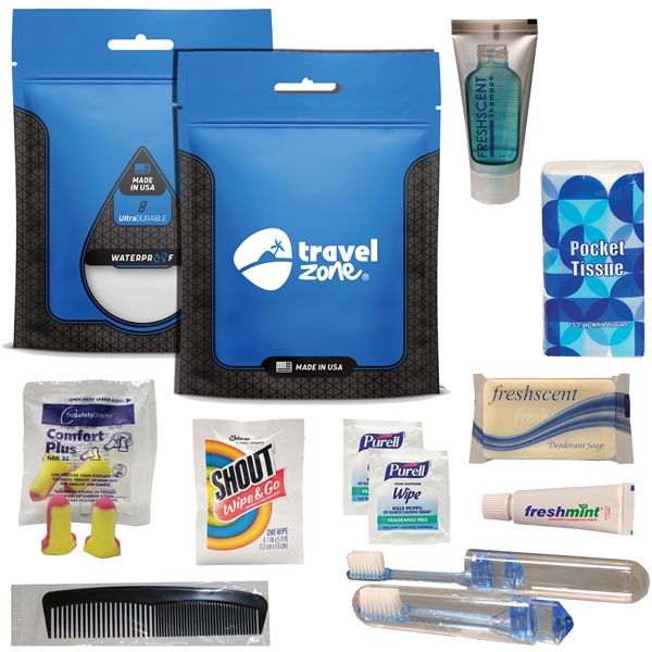 Travel kit with a bag.... from ASI 84514 Safety Made