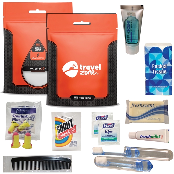 Travel kit with a bag.... from ASI 84514 Safety Made
