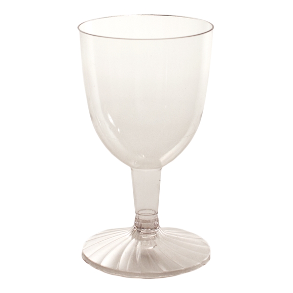 Hard sided 2 piece wine glass stemware, 5 oz. BPA free.... from ASI 88200 TK Sorg's - A Div of Arch Promo Group, LLC / PETITE