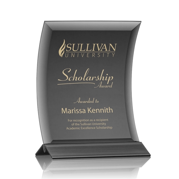 The black satin finish of the powder coated aluminum base contrasts... from ASI 84592 St Regis Group / St Regis