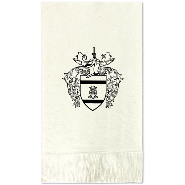 White two ply 1/8 fold quality dinner napkin, with an embossed... from ASI 88200 TK Sorg's - A Div of Arch Promo Group, LLC / PETITE