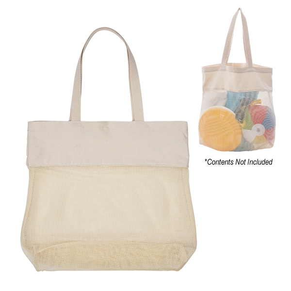 Carlisle market tote bag made of cotton canvas with 22 1/2"... from ASI 61125 Hit Promotional Products / Hit®