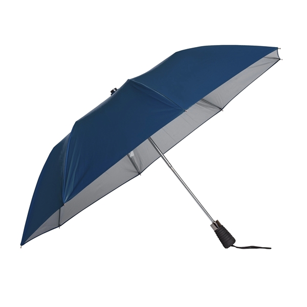 43" arc auto open folding umbrella with black foam handle and... from ASI 76730 Peerless Umbrella Co Inc / Threads By Peerless