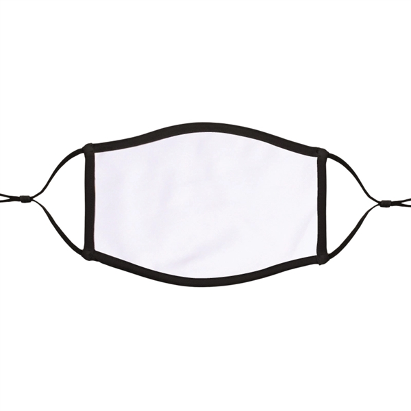 3-ply polyester and cotton reusable face mask with full color dye... from ASI 57655 STOPNGO Line