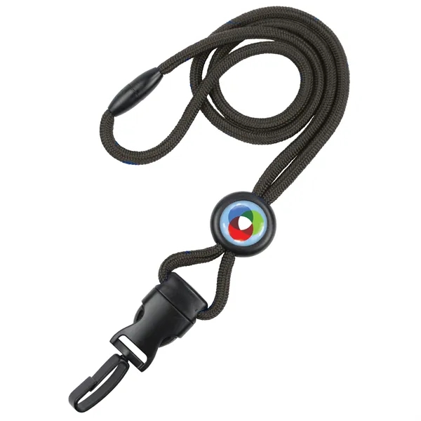Detachable custom lanyards available in 5 Days! Free breakaway, adjustable slider,... from ASI 79898 Promovision / PROMOVISION
