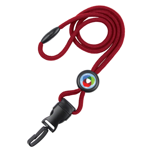 Detachable custom lanyards available in 5 Days! Free breakaway, adjustable slider,... from ASI 79898 Promovision / PROMOVISION