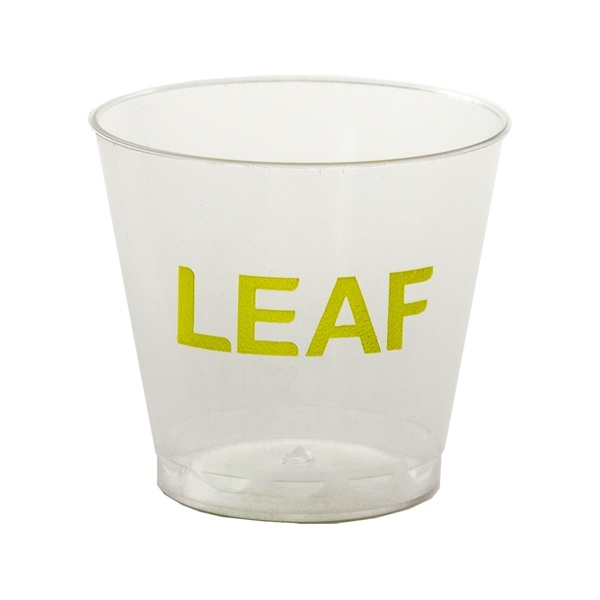 Item #WSG1 1 oz Clear Plastic Shot / Sampling Cup