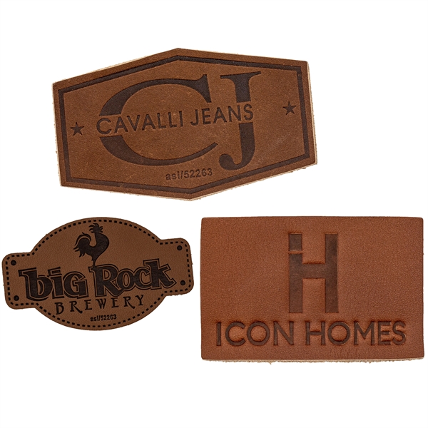 Genuine leather patches in assorted sizes and custom shapes.... from ASI 52263 EMT / EMT EASY
