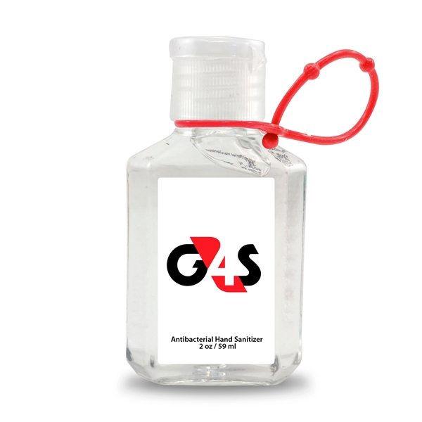 2 oz. bottle of antibacterial hand sanitizer; clear with citrus scent.... from ASI 90807 Tekweld