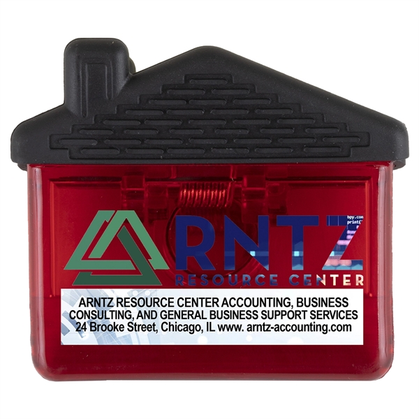 House shaped magnetic clip with soft rubber grip.... from ASI 62660 Innovation Line