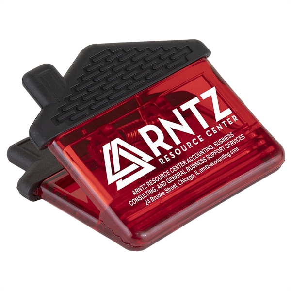 House shaped magnetic clip with soft rubber grip.... from ASI 62660 Innovation Line