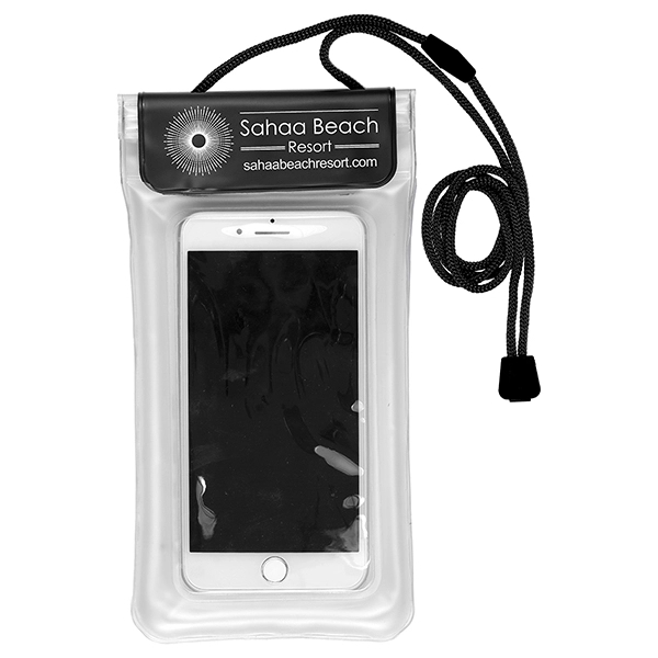 PVC water resistant cellphone pouch with 21" adjustable breakaway lanyard.... from ASI 62660 Innovation Line
