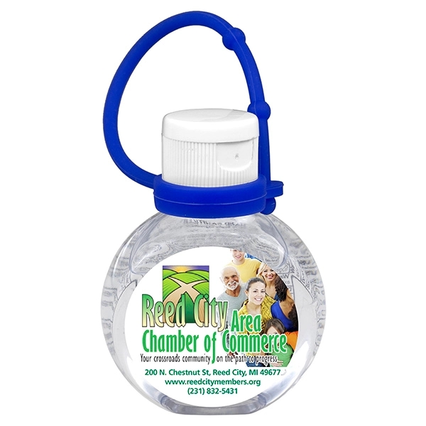 1 ounce PET and PP clear plastic bottle of hand sanitizer... from ASI 62660 Innovation Line