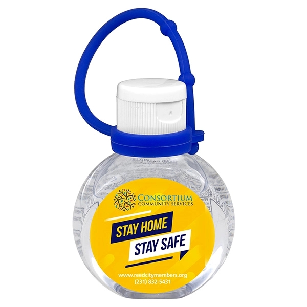 1 ounce PET and PP clear plastic bottle of hand sanitizer... from ASI 62660 Innovation Line