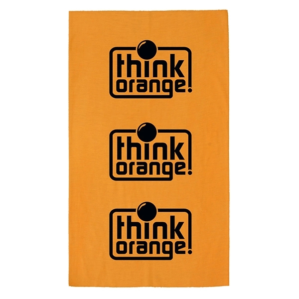 100% polyester microfiber neck gaiter/face cover; one size fits all.... from ASI 62660 Innovation Line